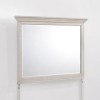 San Mateo Mirror (Rustic White)