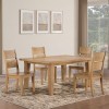 Sommerset Dining Room Set w/ Wooden Ladder Back Chairs