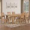 Sommerset Dining Room Set w/ Wooden Ladder Back Chairs
