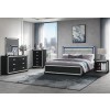 Soleil Charcoal Panel Bedroom Set