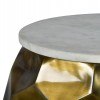 Stomp Round End Table (Marble)