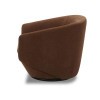 The Twist Elise Rust Accent Swivel Chair