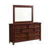 Sullivan Rich Cherry Storage Bedroom Set