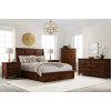 Sullivan Rich Cherry Storage Bedroom Set