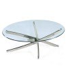 Zila Oval Cocktail Table