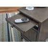 Treytown Chairside End Table (Gray)