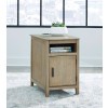 Devonsted Chairside End Table (Light Brown)
