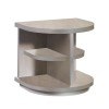 Augustine End Table (Pearlized Gray)