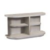 Augustine Sofa/ Console Table (Pearlized Gray)