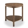 Hadleigh Shaped Accent End Table