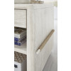 Sunset Cove Moonlight Pearl Chairside End Table