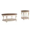 Realyn Oval Occasional Table Set
