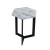 Outbound Marble/ Iron End Table/ Nightstand
