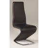 Tara Side Chair (Black) (Set of 2)