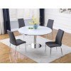 Taylor Dining Room Set w/ Abigail Textured Ash Chairs
