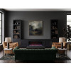 The Cove Seal Skin Black Fireplace Entertainment Wall