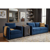 The Cove Seal Skin Black Chairside Table