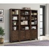 Tempe 3-Piece Library Wall (Tobacco)