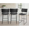 Tribeca Commercial Grade 30" Black Barstool