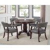 Tournament Game Table Set w/ Gray Chairs