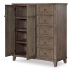 XXXs and OOOs Door Chest (Cocoa)