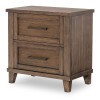 XXXs and OOOs Nightstand (Cocoa)