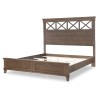 XXXs and OOOs Panel Bed (Cocoa)