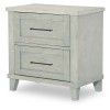 XXXs and OOOs Nightstand (Bellflower)
