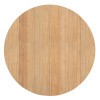 XXXs and OOOs Round Dining Set (Amber and Cocoa) w/ Cocoa Splat Back Chairs