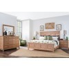 Todays Traditions Natural Hickory Panel Bedroom Set
