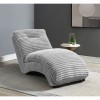 Dominick II Masis Silver Chaise