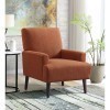 Kiwi Boucle Orange Accent Chair