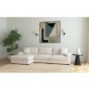 Arizona Beige 3-Piece Left Chaise Sectional