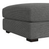 Arizona Charcoal Ottoman
