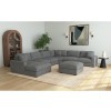 Arizona Charcoal Sectional Living Room Set