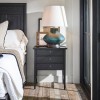 Modern Farmhouse Small Nightstand (Charcoal)