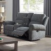 Connor Dual Reclining Console Loveseat