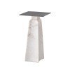 Curated Figuration Marble Base Side Table