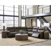 ModZ Chocolate Modular Power Reclining Sectional Set