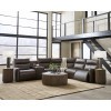 ModZ Chocolate Modular Power Reclining Sectional Set