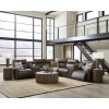 ModZ Chocolate Modular Power Reclining Sectional Set