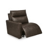 ModZ Chocolate Modular Power Reclining Sectional