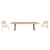 Nomad Dining Room Set w/ Sonora Arm Chairs