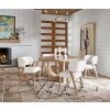 Nomad Callon Round Dining Room Set w/ Prier Chairs