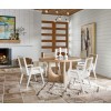 Nomad Callon Round Dining Room Set w/ Sonora Chairs