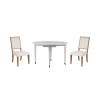 Weekender Watercolor Dining Room Set w/ Upholstered Chairs