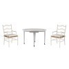 Weekender Watercolor Dining Room Set w/ Morada Arm Chairs