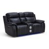 Fusion Reclining Console Loveseat