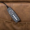 Kyra Saddle Modular Power Reclining Sectional w/ Power Headrests, Massage and Heat