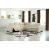 Texline Sand Power Reclining Sectional w/ Adjustable Headrests